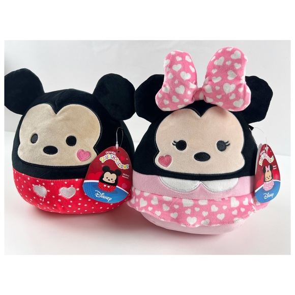 NWT Disney Mickey & Minnie Mouse 2023 Squishmallows Plush Stuffed 8" Soft - Picture 3 of 7